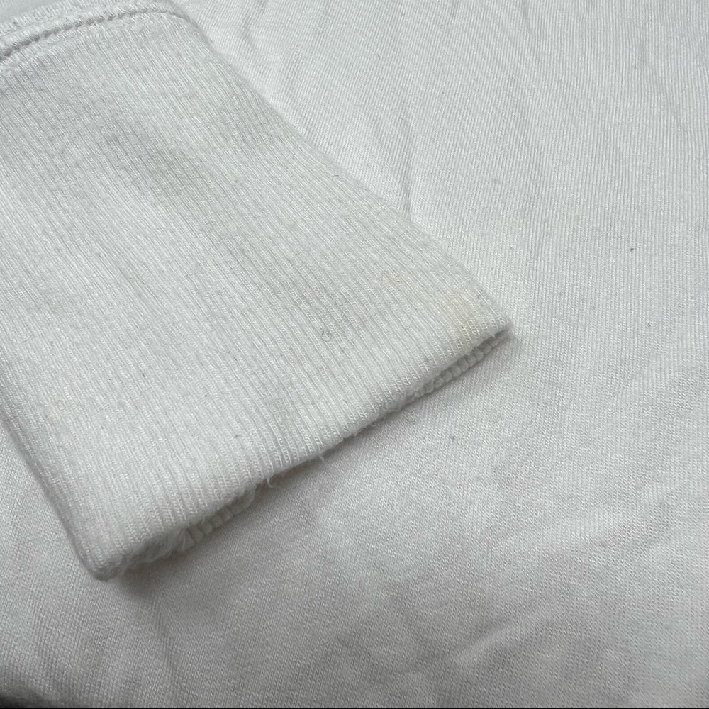 Athleta Modal White Long Sleeve Small - Picture 8 of 9